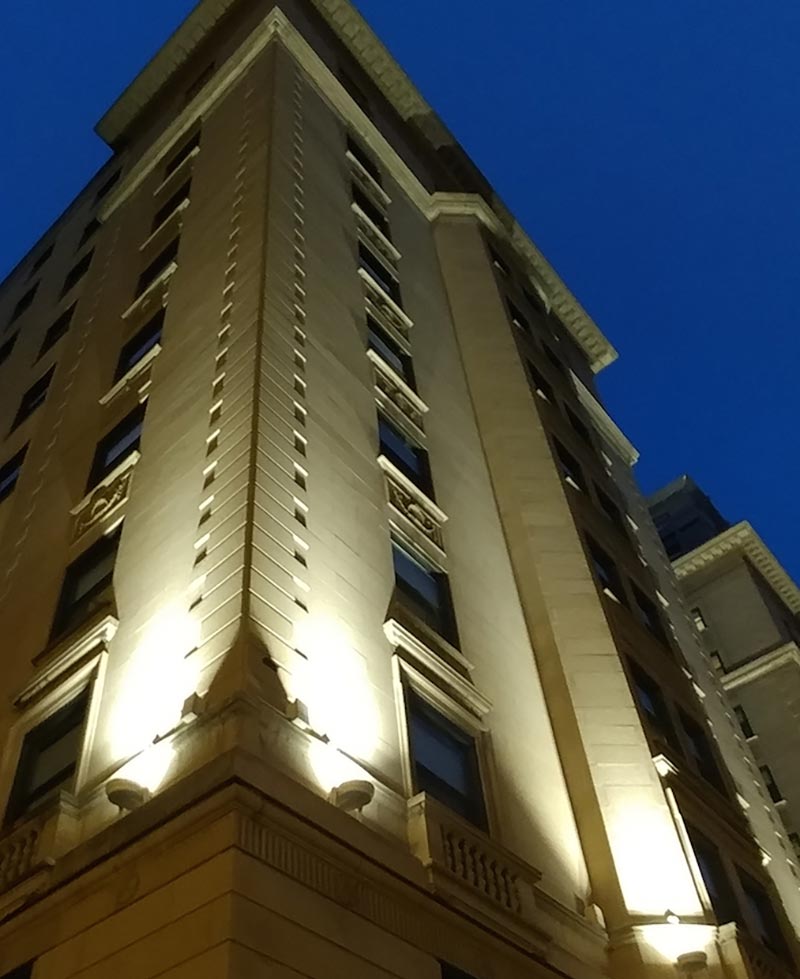 DarkSky DarkSky compliant facade lighting